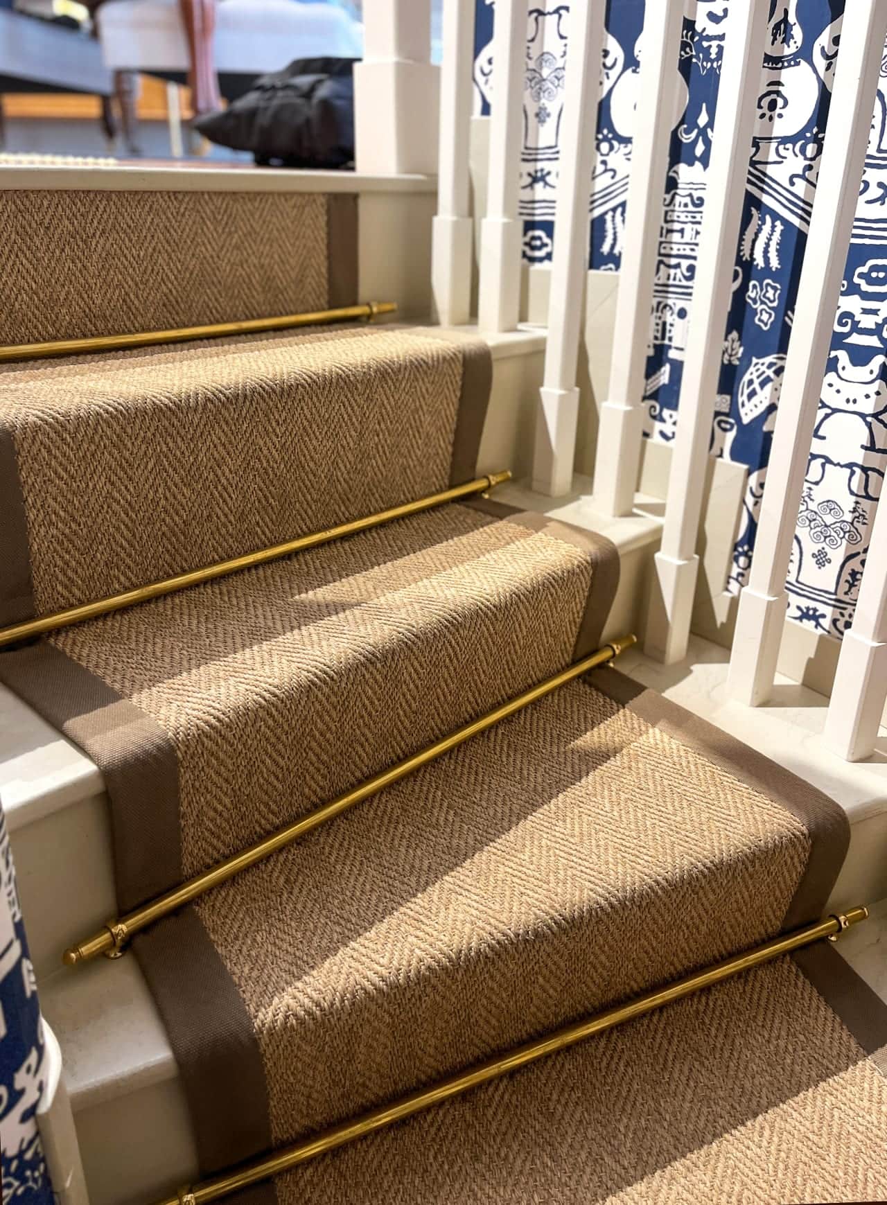 SynSisal® Astoria | Mesquite Stair Runner for Hackett London Marbeuf