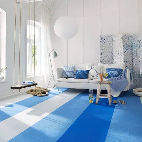 Interlife Tile by tretford | Blue Hues