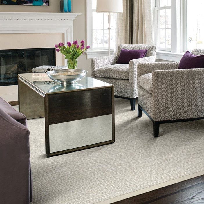 adding elegance: lucerne as a bound area rug