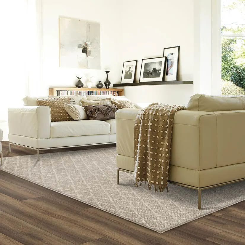 neutral foundation: laguna grounds living spaces with calming colors (color earth)