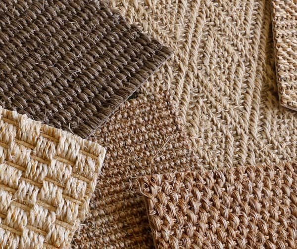Assorted Natural Fiber Samples