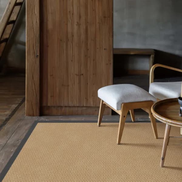 relax: a natural seagrass rug creates soothing spaces (biscayne in color natural)